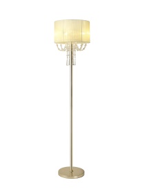 IL31763  Freida 155cm Floor Lamp 3 Light